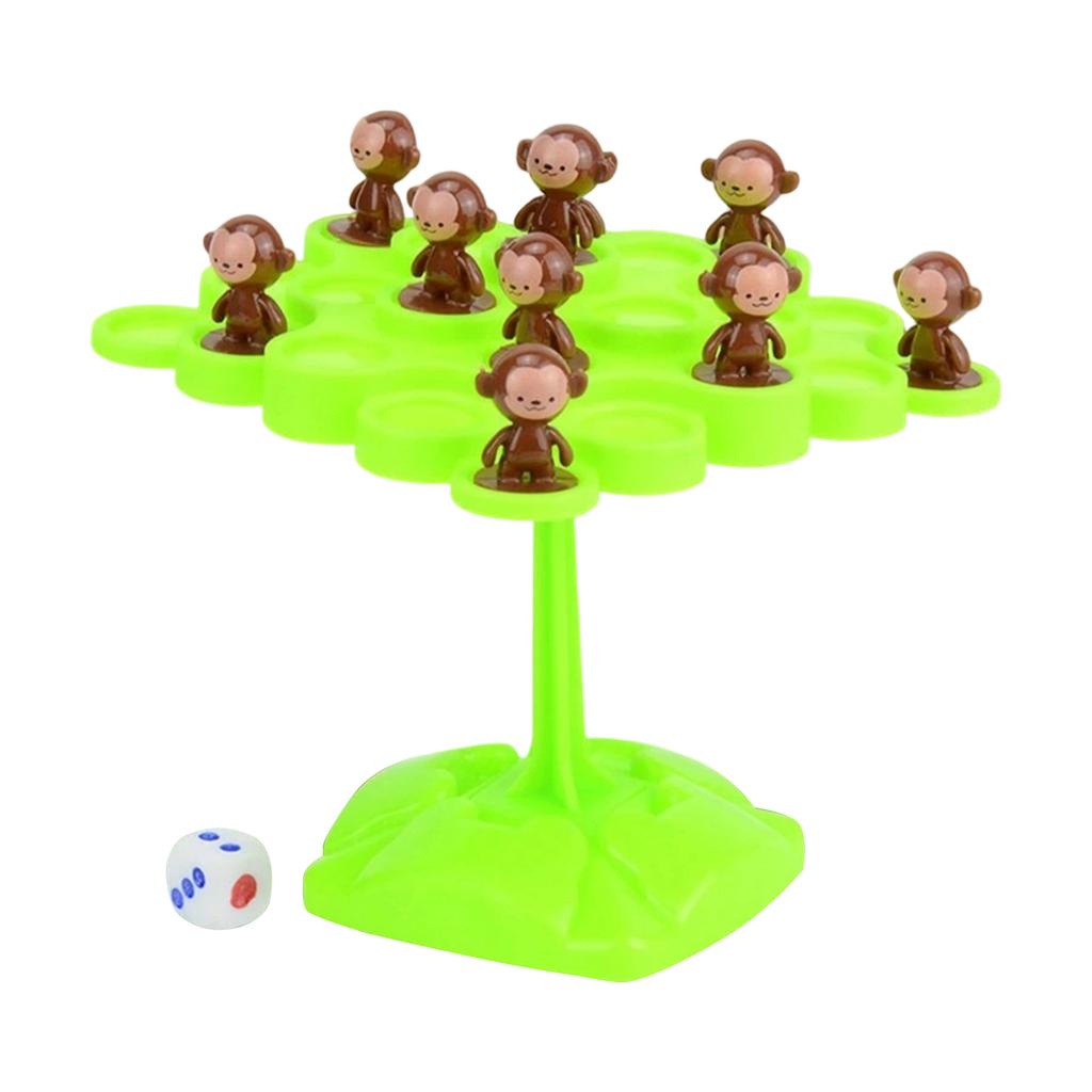 Boys Girls Monkey - Balance Tree Parent-Child Interactive Puzzle Concentration Kids Tabletop Games Toys