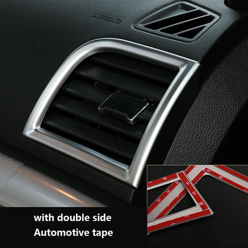 2X For Ford Explorer 2016-2019 Matte Dashboard Side Air Vent Outlet Cover Trim