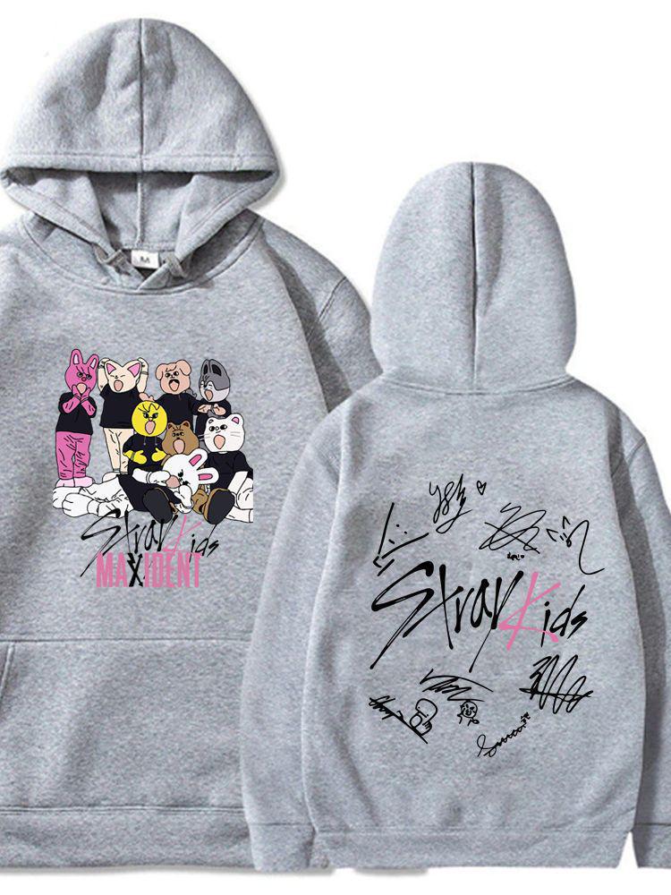 Stray Kids Women's Hip Hop Pullover Hoodie Jacket