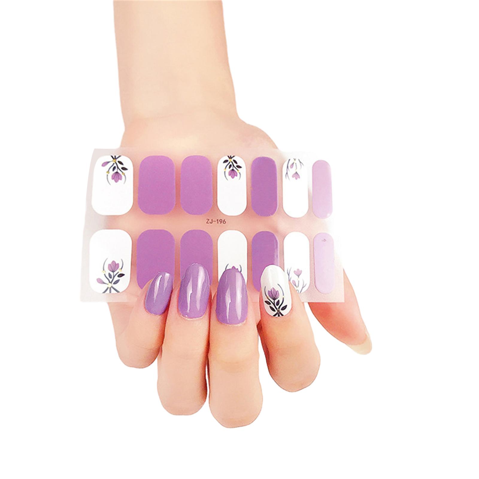 

16 полосок блестящих накладок для ногтей для женщин Полоски лака для ногтей Самоклеящиеся наклейки для лака для ногтей Наклейки для маникюра на ногти 220