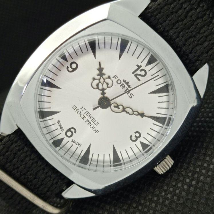 

REFURBISHED FORTIS WINDING SWISS MENS WRIST SILVER DIAL WATCH 622b-a416673-2 lot622b-a416673