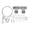2 Pcs Hatch Latch Door Lanyard Cable Adjustable 304 Stainless Steel Wire Rope Sling Cable for RV Yac