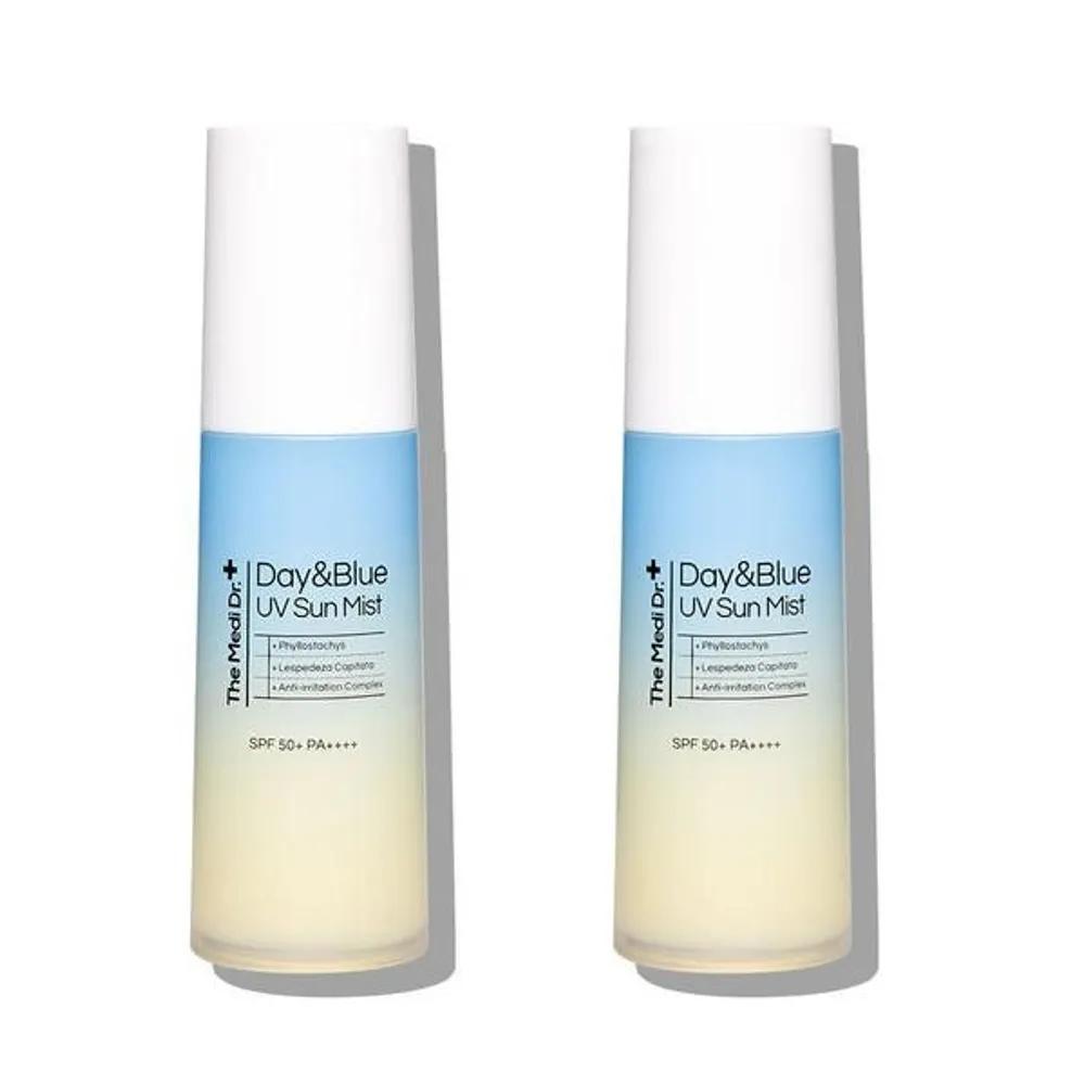

MD Highly Recommended Skin Moisturizing THE HANOL Real Sun Fixer (Sun Mist + Fixer) 2EA / Outdoor Activity UV Protection Day & Blue UV Sun Mist