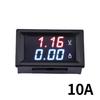 1.16'' 1-111V 11A 11A 111A LED Digital Voltmeter Ammeter Voltage Meter Volt Detector Tester Monitor Panel