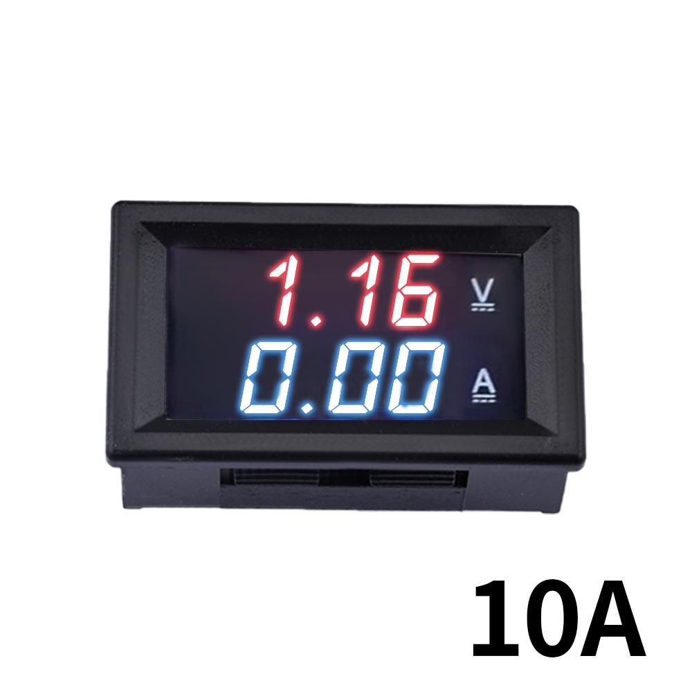 1.16'' 1-111V 11A 11A 111A LED Digital Voltmeter Ammeter Voltage Meter Volt Detector Tester Monitor Panel