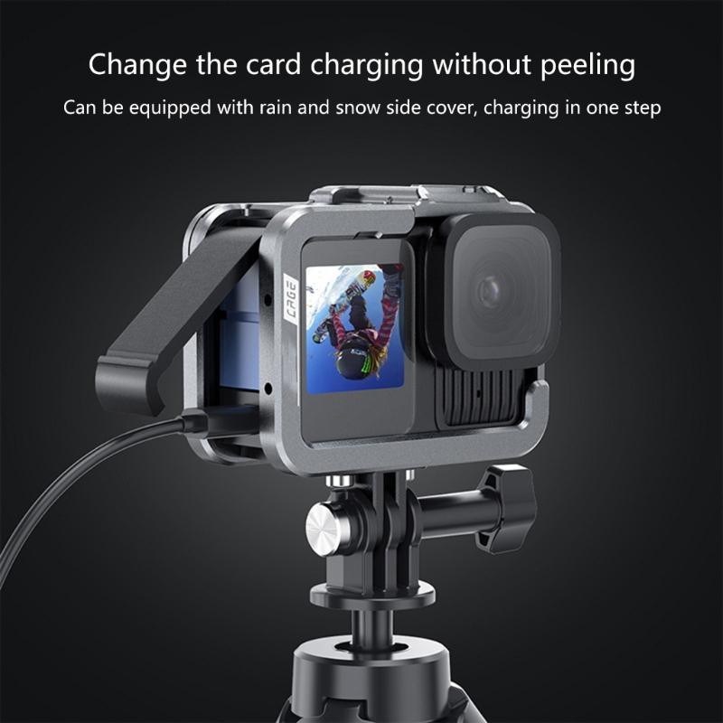 Metal Camera Frame Cage Lightweighted Enhances Protections For 13/9 12 Cameras Case Secure
