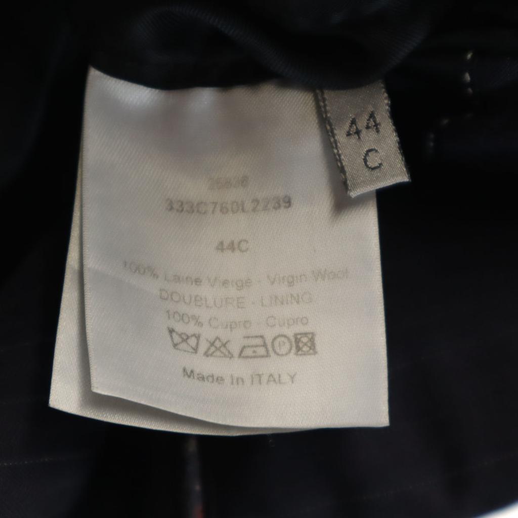 Dior Laget i Italia Ullblanding skreddersydd jakke 44 Marineblå Herre Brukt