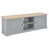 Day and Night - Day and Night Grey Wooden TV Stand 120x30x40 Cm