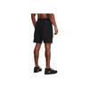 Under Armour Solid Color Elastic Training Shorts Men Bottoms Black 1374765-001