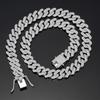 Gold Cuban Chain Diamond Pet Collar & Leash for Cats and Dogs
