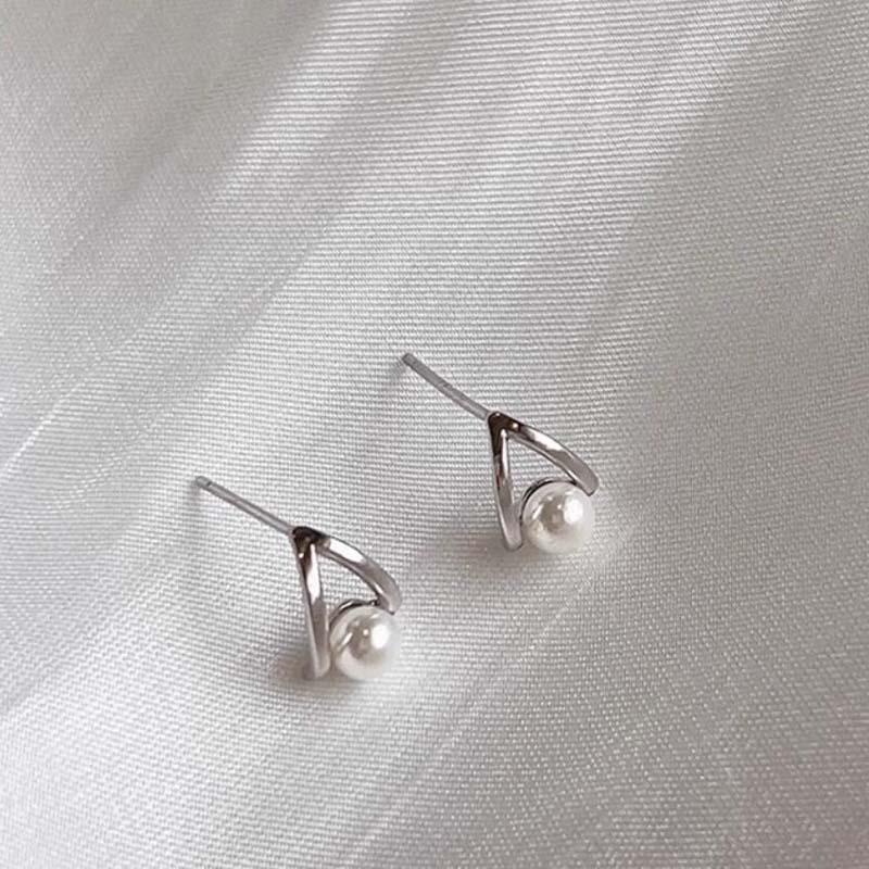 

Girl s Niche High-end Earrings срібний