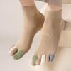 Hosiery Men's Five Finger Socks Colorful Toe Design Sports Socks Five Toe Socks  Hiking