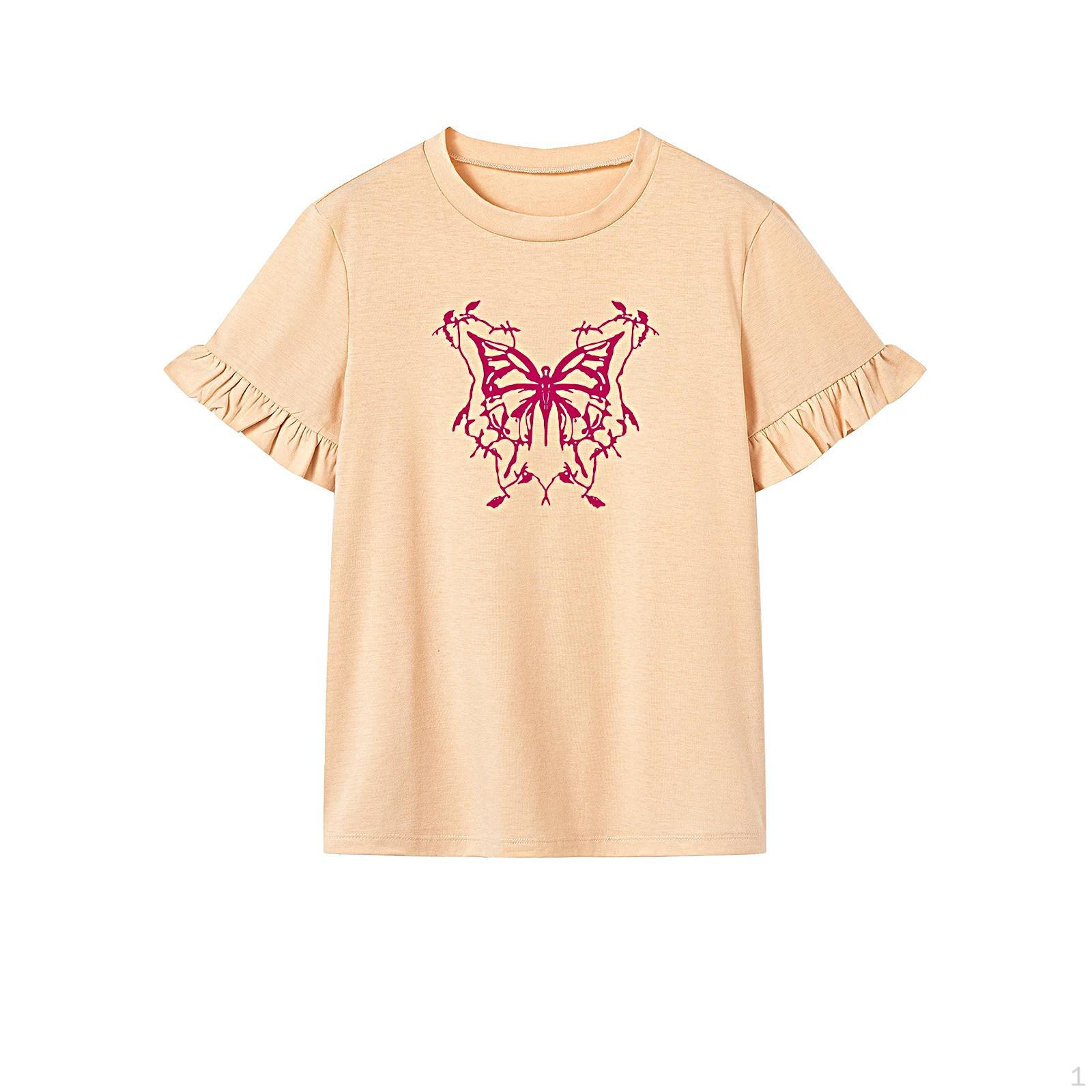 

T Shirt for Women Summer Crew Neck Daily Wear Valentine s Day Gift