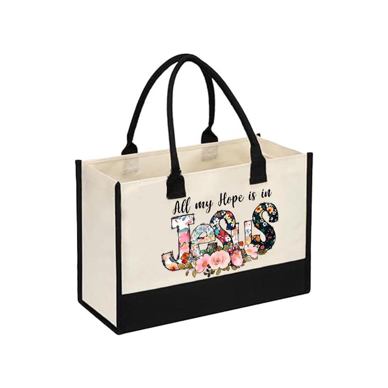 Eco-Friendly Large Canvas Travel Tote for Women