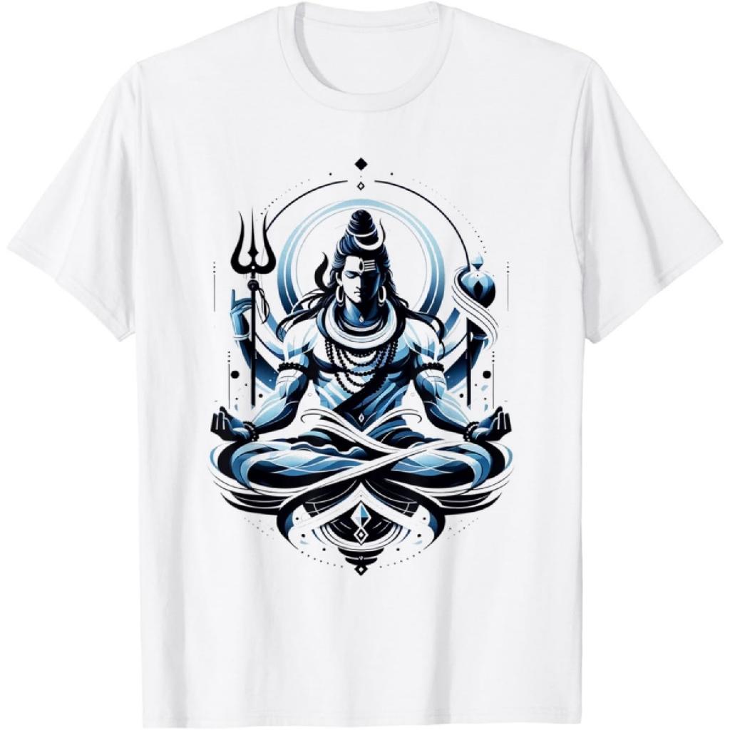 T-Shirt Spiritualità Divinità Indù Shiva