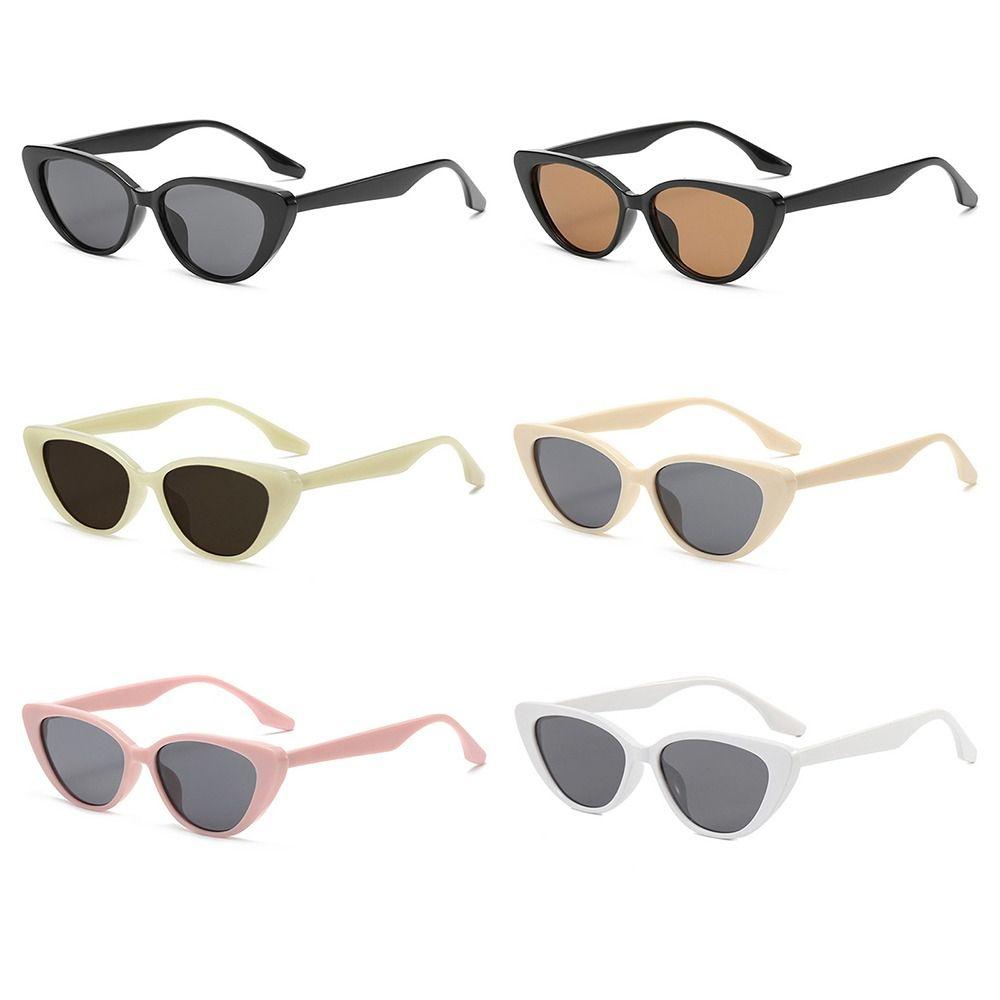 Cat Eye Shape Sunglasses Beach Sun Protection Sun Glasses Fashion Shades 90s Glasses Summer Eyewear
