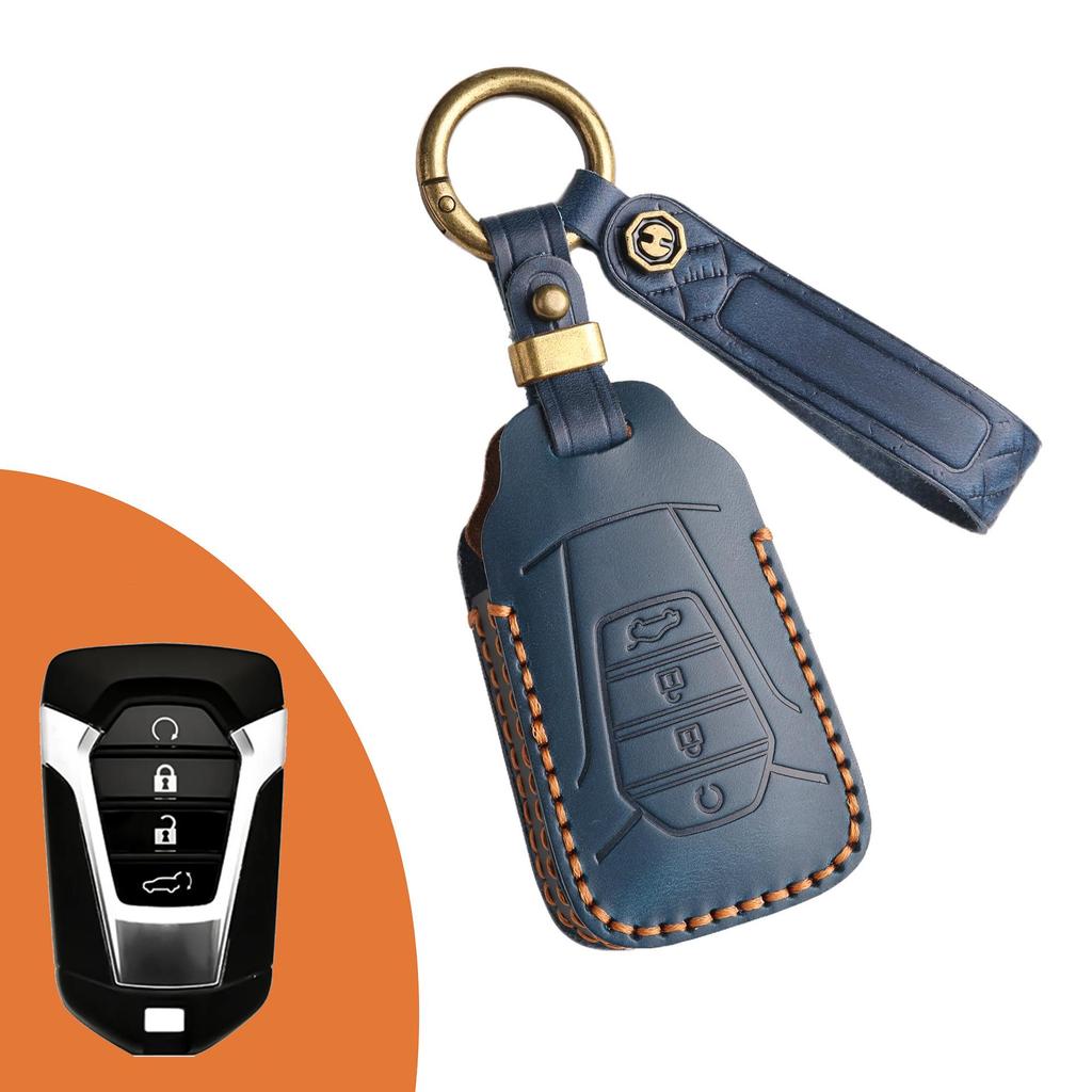 Kožený kryt klíče pro Isuzu D-Max Pickup 2021-2022