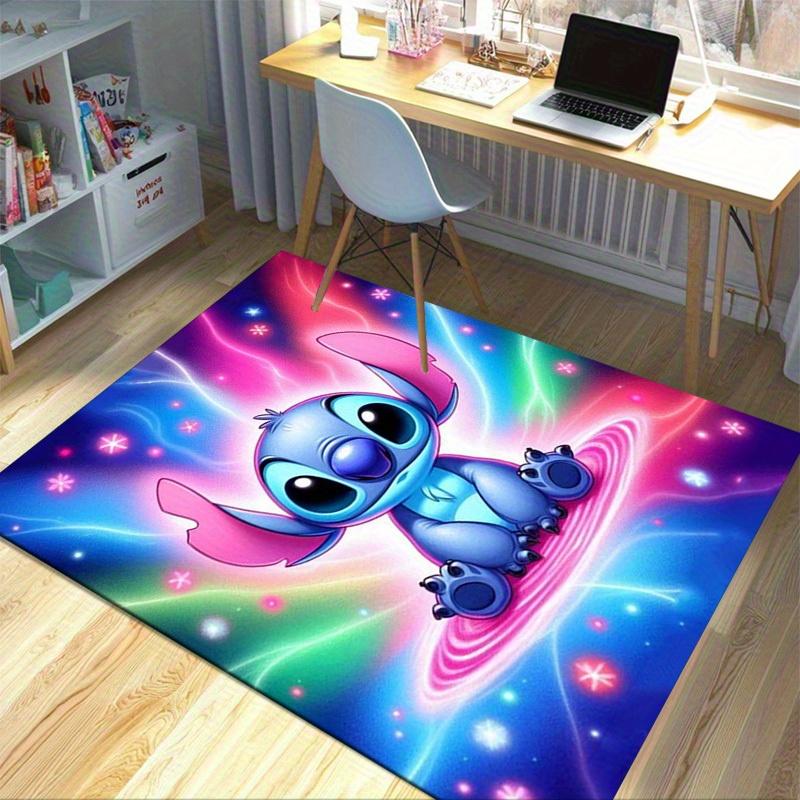 1pc. Cute Stitch Design Home Decor Rug Office Carpet Floor Mat Outdoor Blanket Gift for Room Decorationz0410138