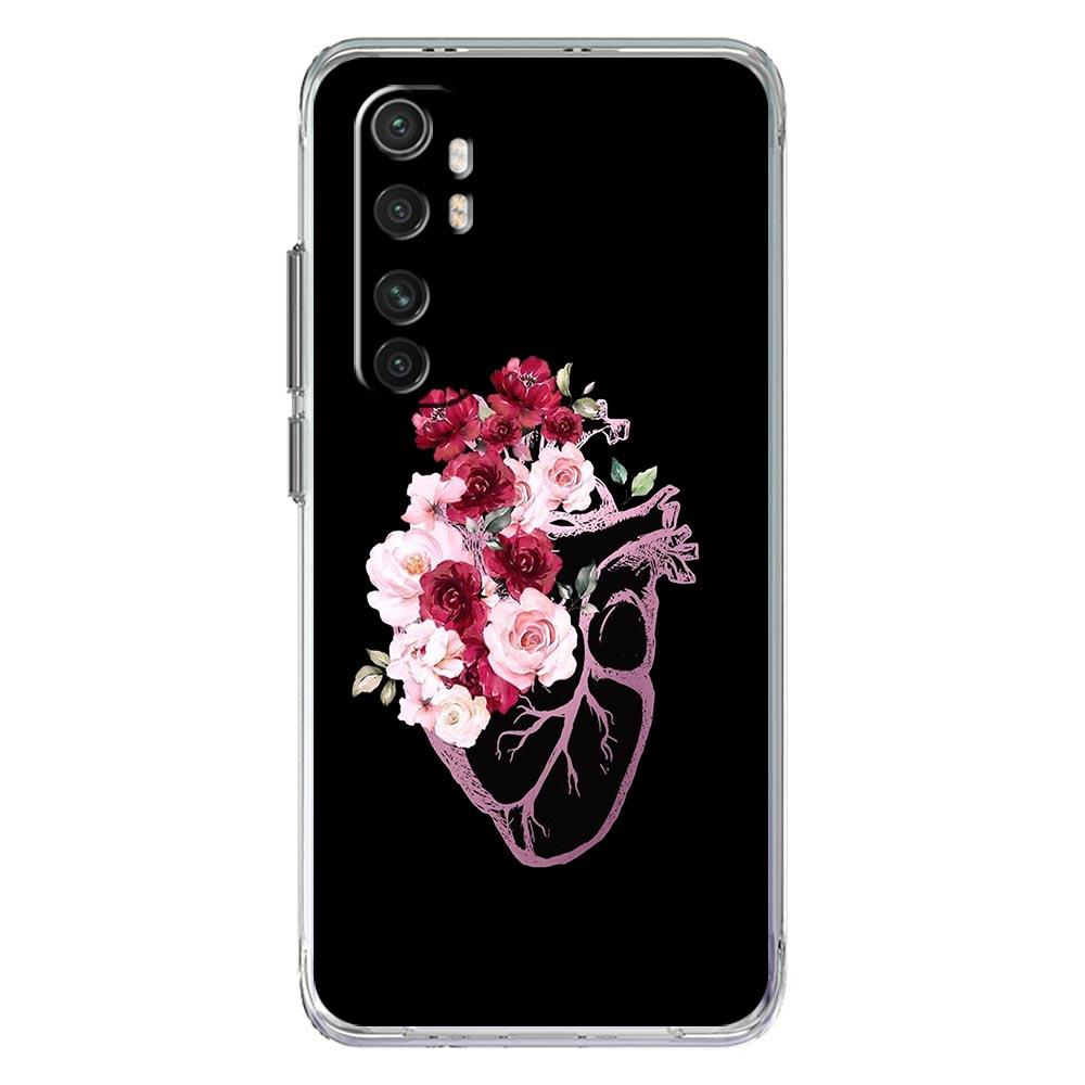 Cardiovascular Model Heart Phone Case For Xiaomi Mi Poco X6 X5 NFC X3 F6 F5 Pro F4 F3 15 14T 14 13T 12T 12 13 Lite 11 Cover