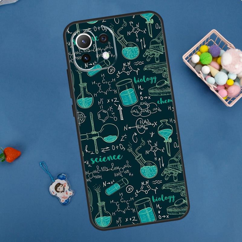 Symbol Math Science Physics Formulas Case For Xiaomi 13 14 15 Ultra 11T 12T 13T 14T Pro POCO X7 Pro X3 X5 X6 M6 F5 F6 Pro Cover