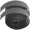 1 Pair Bike Handlebar Tape AntiSlip Elastic Bicycle Bike Cycling Handle Wraps Tape(Black White )