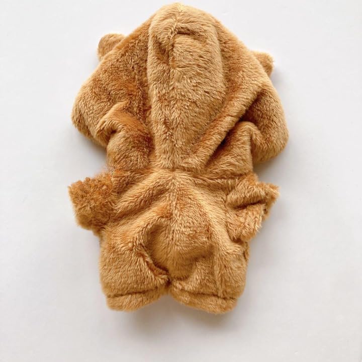 CLOGRATIA Plush Clothes, 10cm, Stuffed Animal Clothes, Chibi Plush, Oshi Plush, Chill Kigurumi, Dress-up, Oshi Activity (Reindeer)