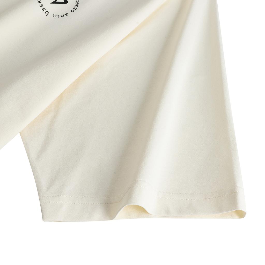 Anta Basketball Short Sleeve Knitted T-Shirt Summer 2026 Men tops Vanilla-White 952621102-1