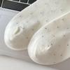 Frühling Sommer Dünne Damen Kurze Socken Polka Dots Niedliche Cartoon Wursthund Stickerei Bootssocken Reine Baumwolle Kurz Trendige Socken
