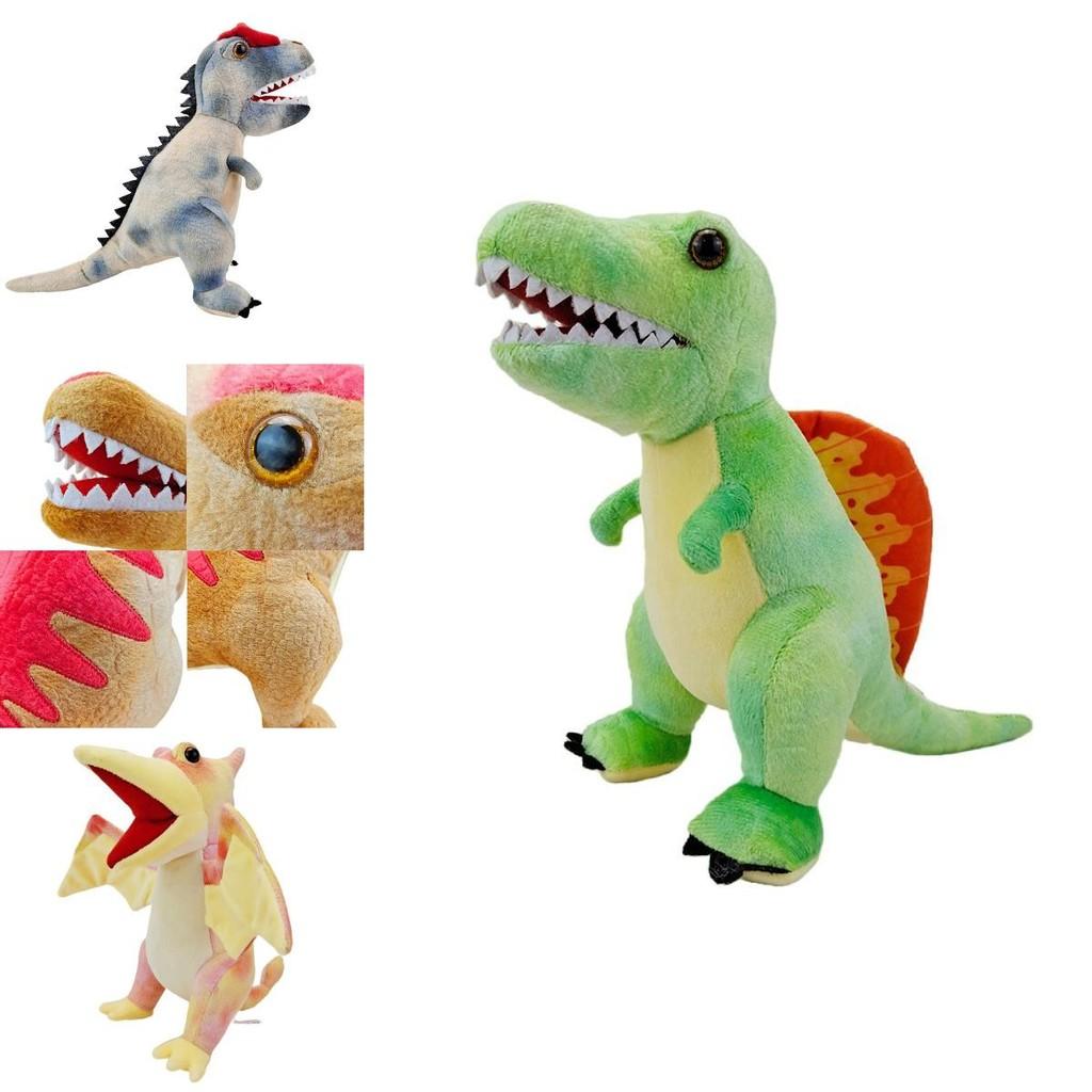 Adorable Plush Dinosaur Stuffed Toys Perfect Holiday Gifts Triceratops And T-rex