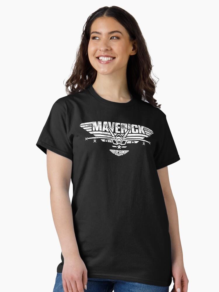 Top Gun Top Gun: Maverick Centered Jet Logo Classic T-Shirt