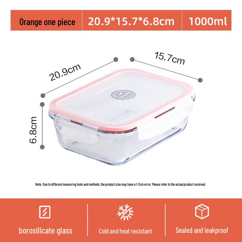 Chahua Food Grade Microwave Safe Square Storage Container