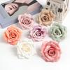 3/5/10Pcs 8cm Rose Artificial Silk Fake Flowers for Home Room Decoration Wedding Brides Party Decor DIY Accessory Fake Flowers