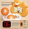 Kids' Silent Scoring Basketball Hoop - No-Drill Wall-Mounted Indoor Toy