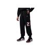 Jordan Pantaloni Sportivi in Maglia Court Of Legends Casual Semplici Coulisse Affusolati Bambino Fondo Nero II0270-010