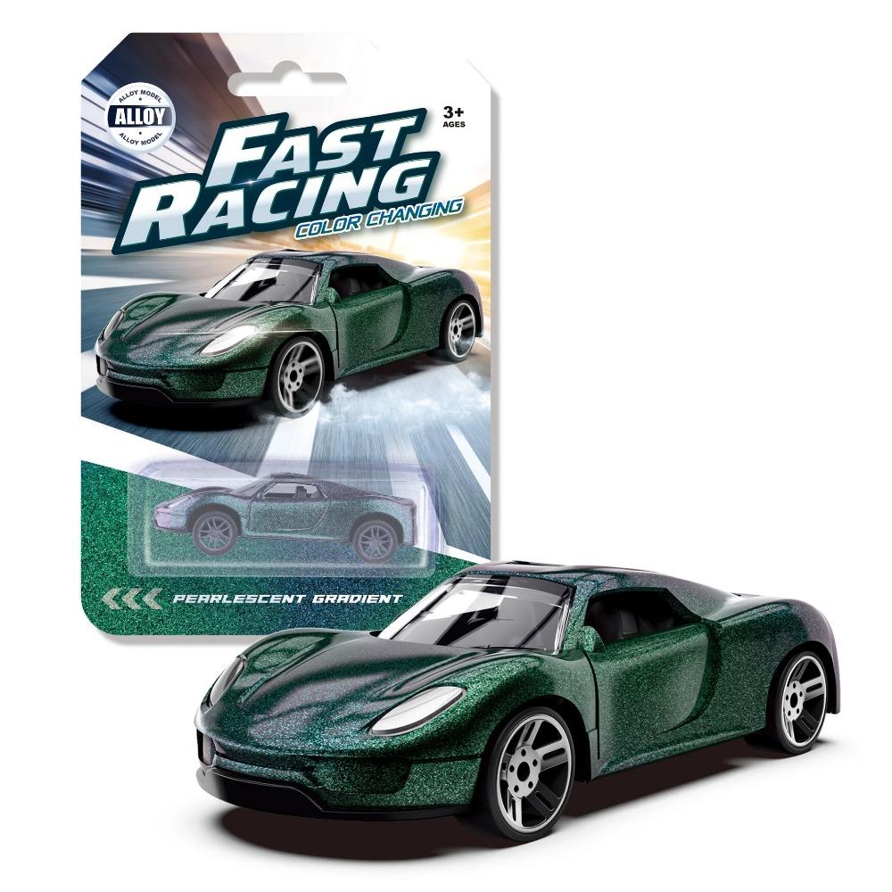 1:64 Color Change Alloy Car Toys for Kids Temperature Sensing Inertial Pull Back Mini Racing Cars Model for Boys Children Gifts