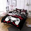 Gamer Duvet Cover for Boys Gaming Comforter Cover Games Gamepad Polyester Bedding Set Kids Game Room Decor Video Game Controller