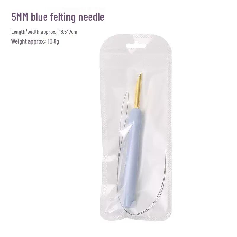 Russian Punch Needle Yarn & DIY Embroidery Tool for Cross Stitch & Coarse Weaving