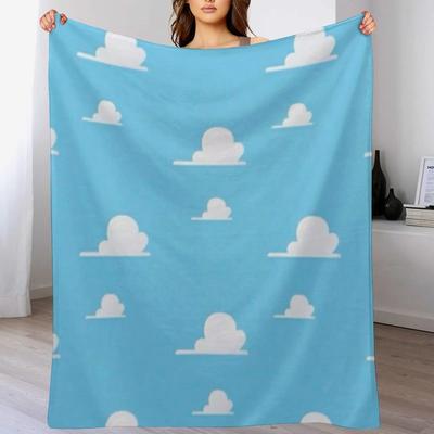 Clouds Andyaposs Room Throw Blanket Multi Purpose Soft Warm Blanket for Home Travel