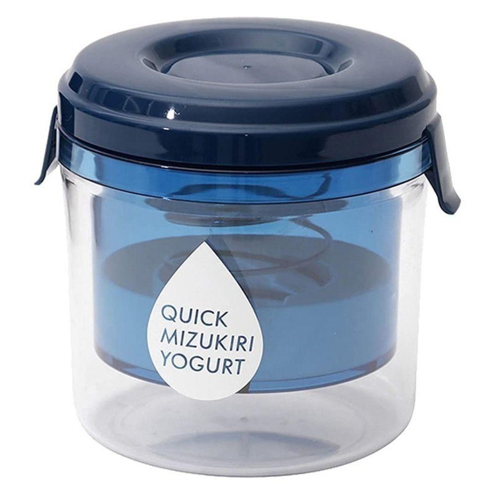 

Durable Round Greek Yogurt Maker Large Capacity Fine Mesh Yogurt Filter Yogurt Separator Kitchen Accessories синий