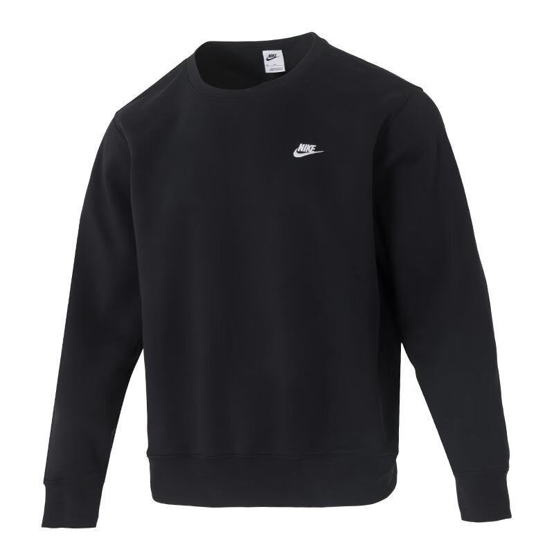 New Nike Swoosh Sweatshirts Men's Black FN3887-010