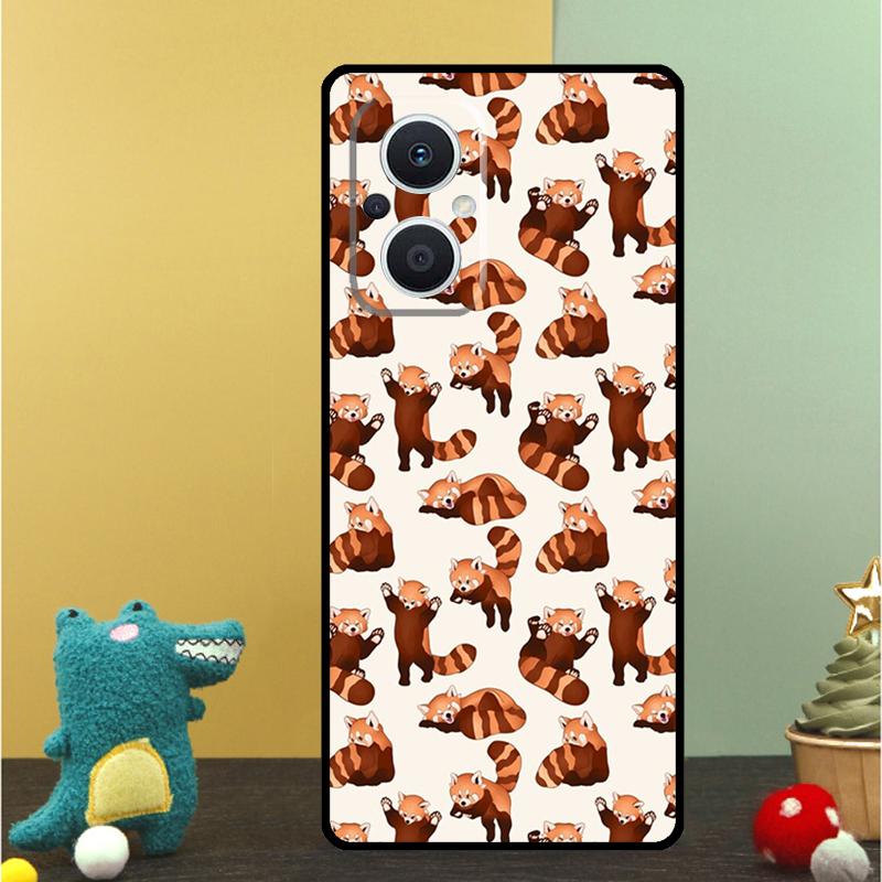 

Чехол Красная панда Милое животное для OPPO Reno 15 Pro 15F 10 11 12 13 13F 14 14F 8 7 Lite 8T OPPO Find X9 X8 X6 Pro OPPO Reno12 Pro