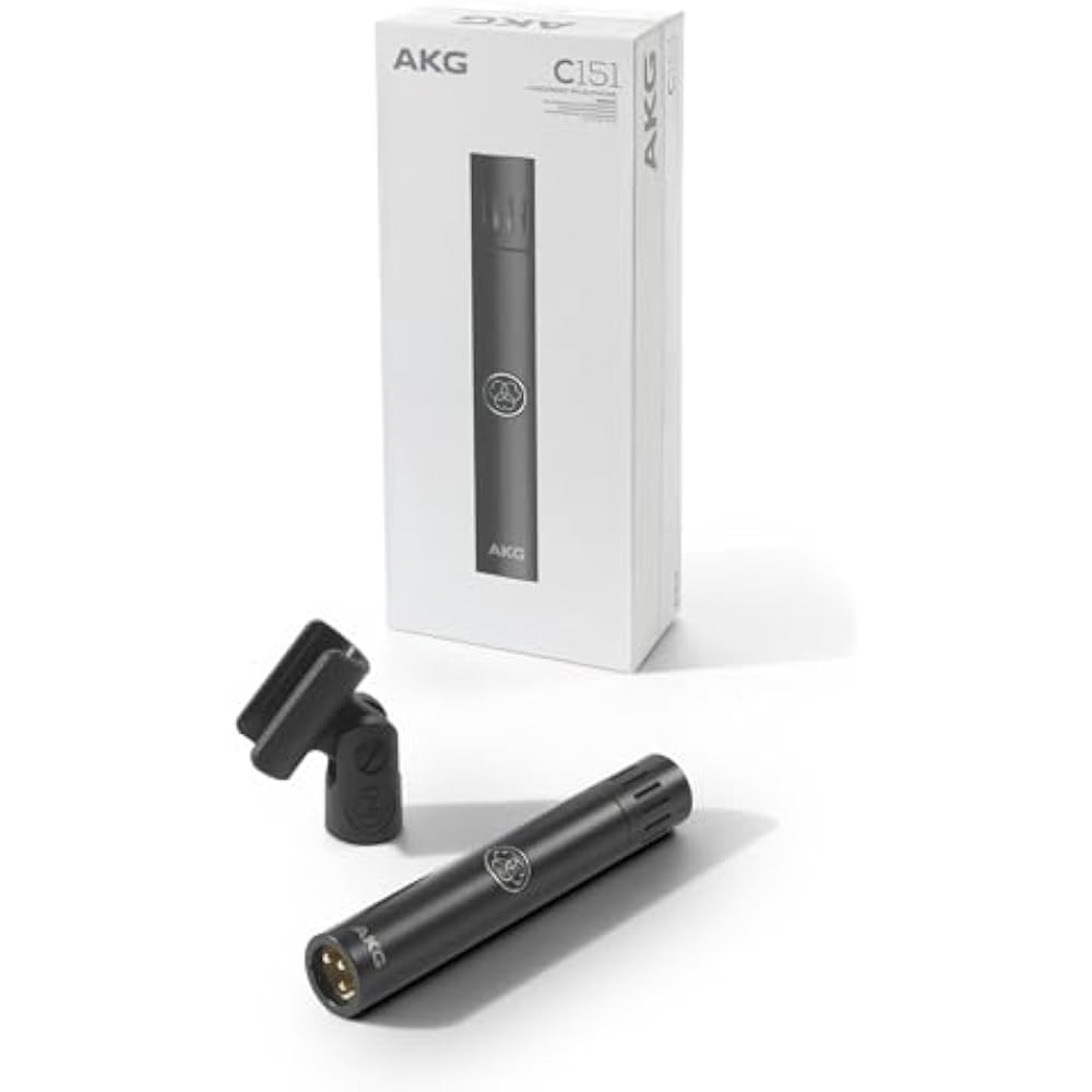 AKG (Arker Game) C151 stick type condenser microphone [for recording instruments such as guitars/...