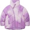 Li Ning All Over Print Stand Collar Soft Versatile Breathable Loose Down Jacket Women Outerwear AYMV540-2