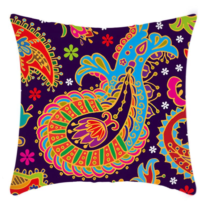 

New Art Abstract Print Funny Style Print Pillow Cover Home Sofa Cushion Cover 45 * 45Cm pillowcase