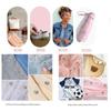 Snap Button Kit with Hand Pressure Pliers, 50pcs Snaps, Metal Snaps for Sewing & DIY Crafts, Clothes, Hats