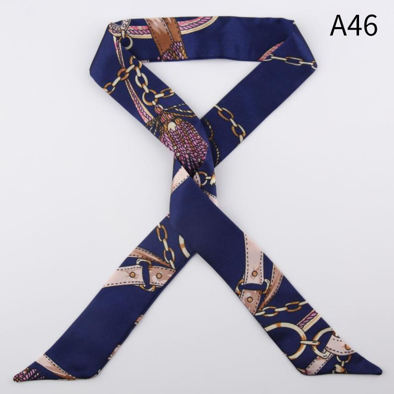 Silk Scarves Versatile Tied Bags, Long Strips, Small Silk Scarves, Bows, Headbands, Streamers, Gift Boxes, Gift Straps.