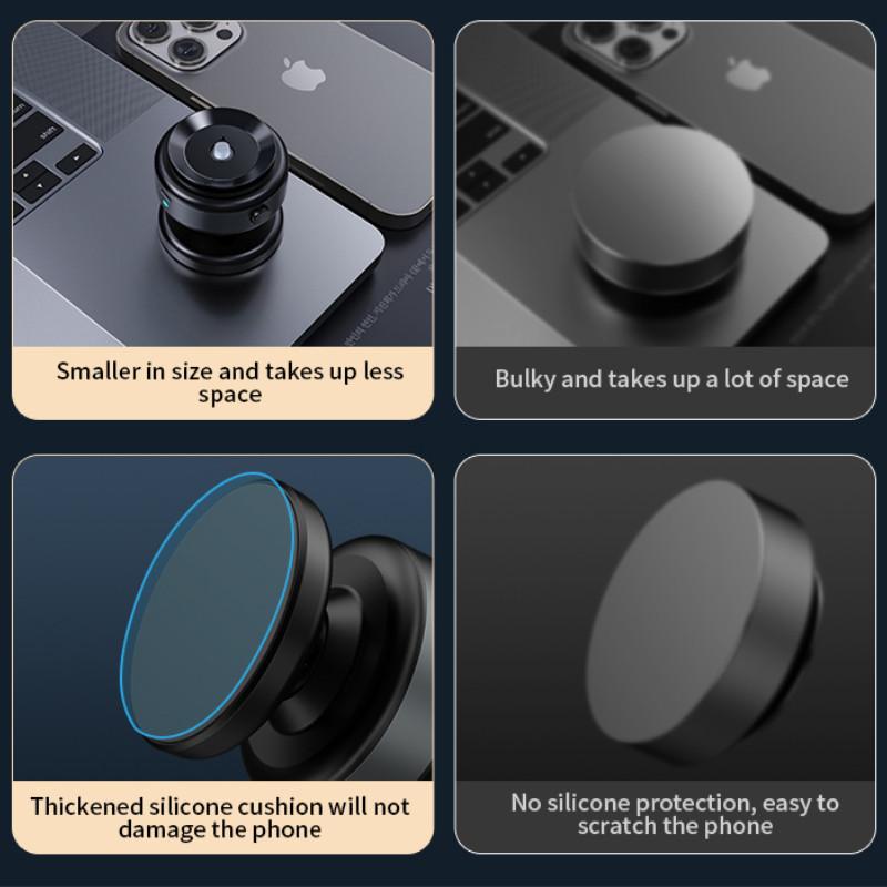 Suport Universal Multifuncțional cu Adsorbție pentru Telefon Mobil, Magnetic, cu Ventuză cu Vid, Suport Auto pentru Navigație Telefon