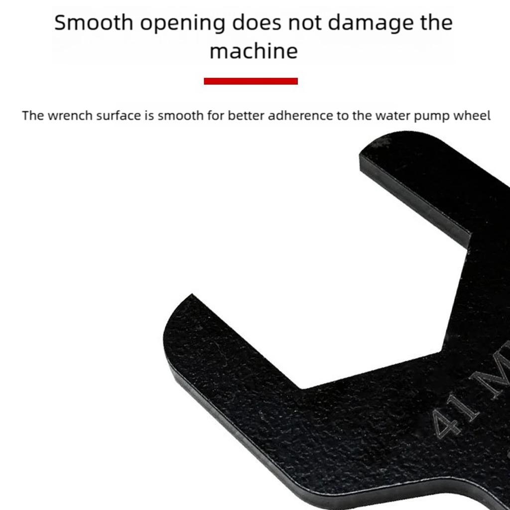Professional Water Pump Timing Pulley Wrench Steel Construction 12.6mm Square Drive For Precise Adjustments