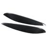 2pcs Headlight Eyebrow Left Right ABS Replacement for   Smart 453 Fortwo Forfour 2015‑2020
