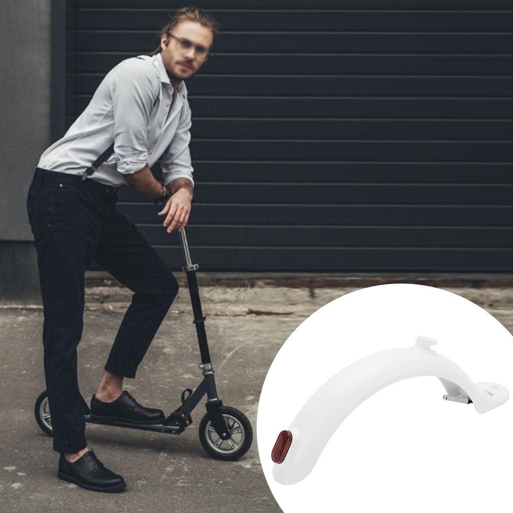 Elektrische Scooter Achterspatbord met Haak en Achterlicht voor Mijia Accessoires